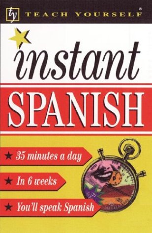 Teach Yourself Instant Spanish,Used