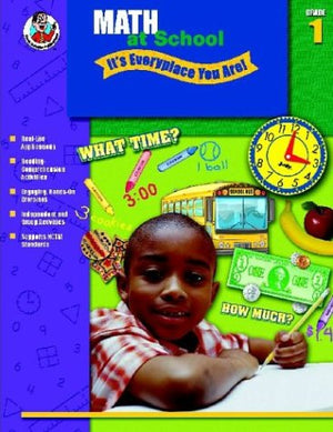 Math at School, Grade 1: It's Everyplace You Are (Basic Skills Series),Used