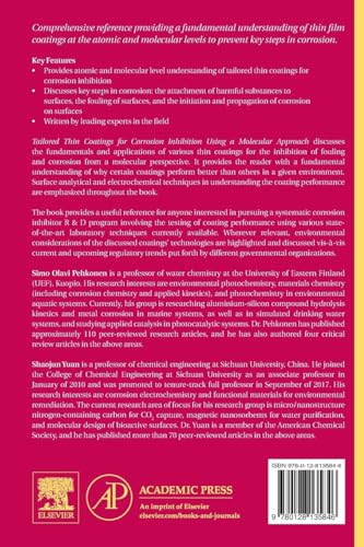 Tailored Thin Coatings for Corrosion Inhibition Using a Molecular Approach (Volume 23) (Interface Science and Technology, Volume,Used