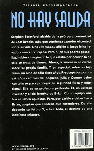 No hay salida (Spanish Edition),Used