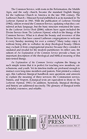 An Explanation of the Common Service,Used