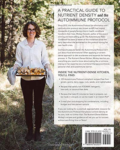 The NutrientDense Kitchen: 125 Autoimmune Paleo Recipes for Deep Healing and Vibrant Health,Used