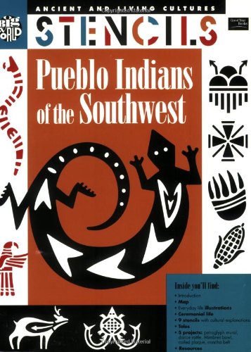 Stencils: Pueblo Indians Of The Southwest (Ancient And Living Cultures),Used