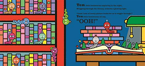 Ten Little Bookworms: World Book Day 2019,Used