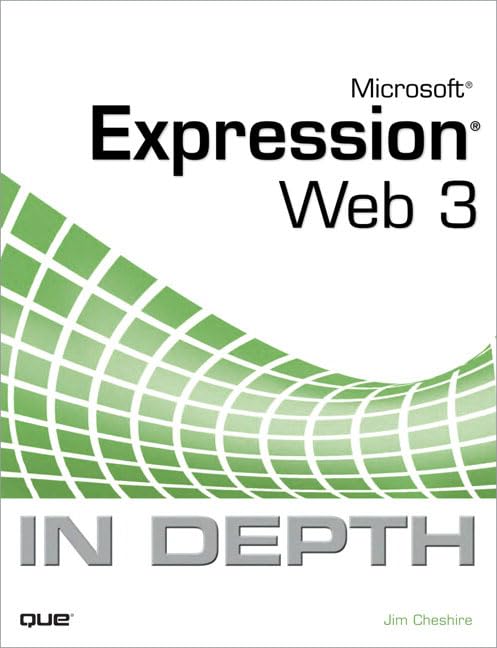 Microsoft Expression Web 3 in Depth,Used
