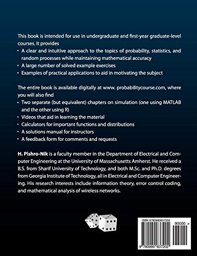 Introduction to Probability, Statistics, and Random Processes,Used