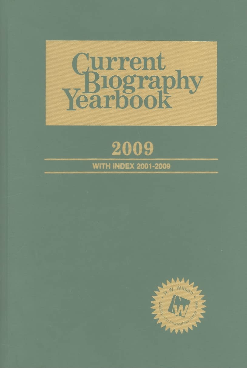 Current Biography Yearbook 2009 (Current Biography Yearbooks),Used