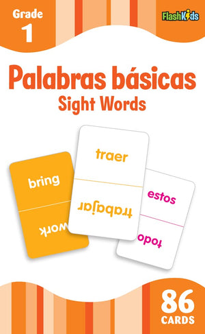 Sight Words (Flash Kids Spanish Flash Cards) 86 Cards (Flash Kids Flash Cards),Used