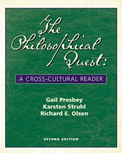 The Philosophical Quest: A Crosscultural Reader,Used