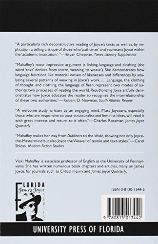 Reauthorizing Joyce (Florida James Joyce),Used