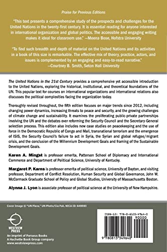 The United Nations In The 21St Century (Dilemmas In World Politics),New