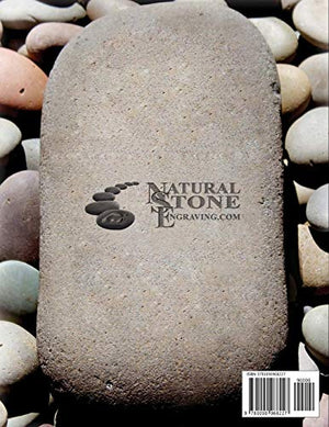 THE ART PROCESS AND TECHNIQUE OF NATURAL STONE ENGRAVING: Stone Engraving NEW BLACK AND WHITE,Used
