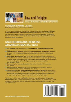 Law & Religion: National, International and Comparative Perspectives,Used