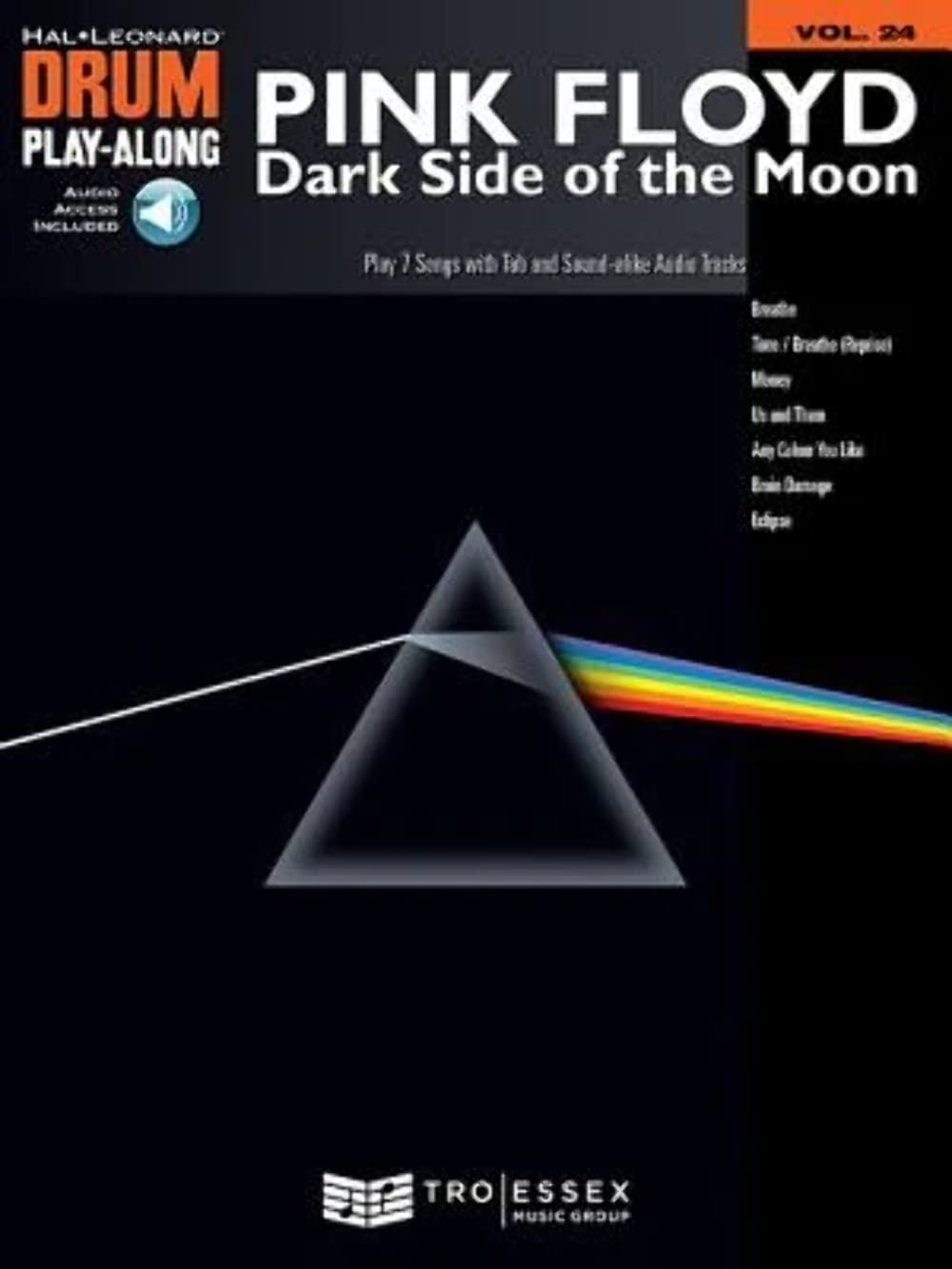 Pink Floyd  Dark Side of the Moon: Drum PlayAlong Volume 24 (Drum PlayAlong, 24),New