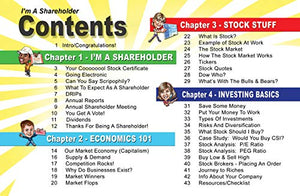 I'M A Shareholder Kit: The Basics About Stocks  For Kids/Teens,Used