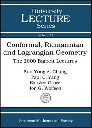Conformal, Riemannian and Lagrangian Geometry,Used