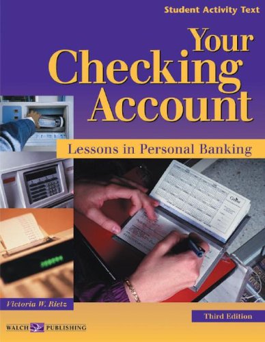 Your Checking Account: Lessons in Personal Banking,Used