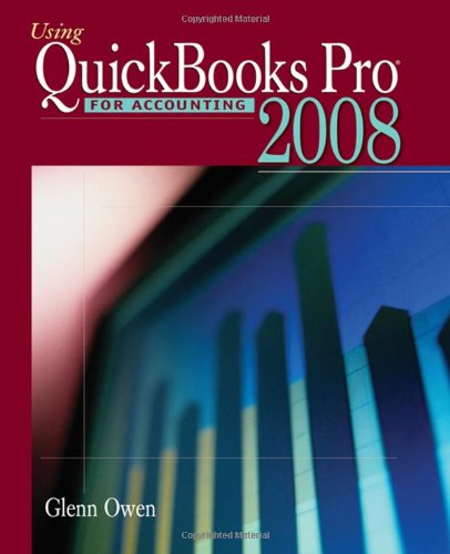 Using Quickbooks Pro 2008 for Accounting (with CDROM),Used