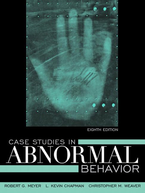 Case Studies in Abnormal Behavior (8th Edition),Used
