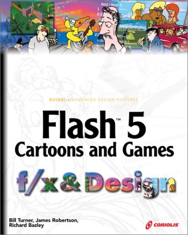 Flash 5 Cartoons and Games f/x and Design,Used