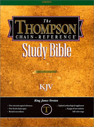 Thompson Chain Reference Bible/King James Version No.509 Burgundy Plain,New