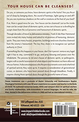 Poltergeists  Demons in the Home: Cleansing Your Home from Demonic Intruders,Used