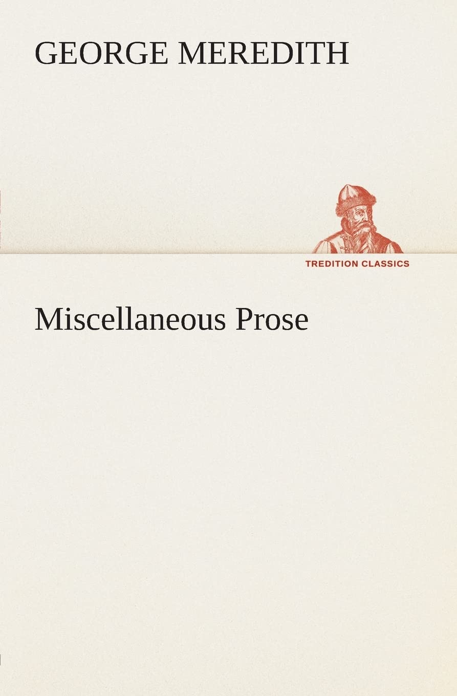 Miscellaneous Prose,Used