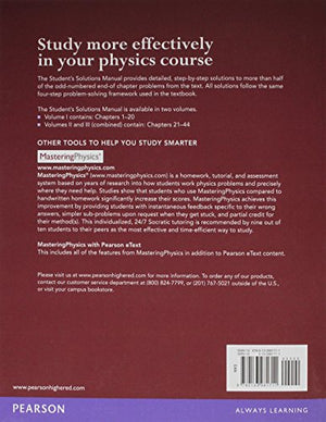 Student's Solution Manual for University Physics with Modern Physics Volume 1 (Chs. 120),Used