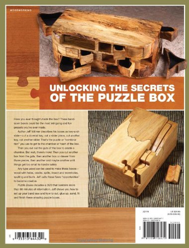 Puzzle Boxes: Fun and Intriguing Band Saw Projects (Popular Woodworking),Used