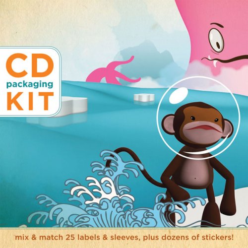 Cd Packaging Kitsurf & Turf: Mix & Match 25 Labels And Sleeves, Plus Dozens Of Stickers!