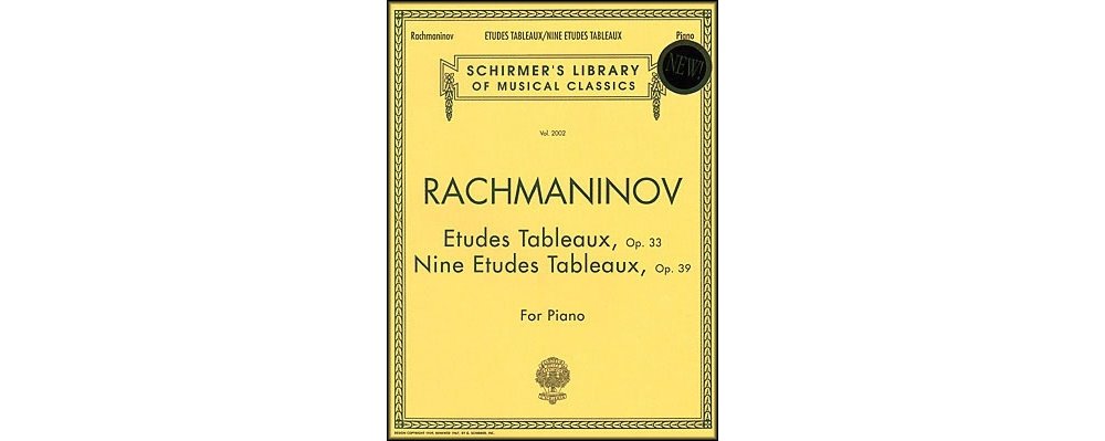 Etudes Tableaux, Op. 33 & 39: Schirmer Library of Classics Volume 2002 Piano Solo (Schirmer's Library of Musical Classics),Used