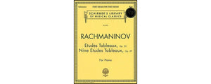 Etudes Tableaux, Op. 33 & 39: Schirmer Library of Classics Volume 2002 Piano Solo (Schirmer's Library of Musical Classics),Used