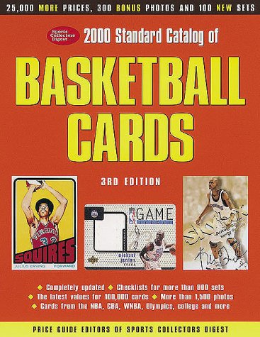 2000 Standard Catalog of Basketball Cards (Standard Catalog of Basketball Cards, 2000),Used