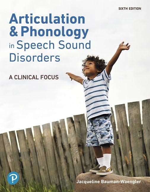 Articulation and Phonology in Speech Sound Disorders: A Clinical Focus,Used