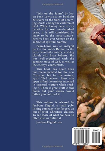 War on the Saints: A Text Book for believers on the work of deceiving spirits among the children of God,Used