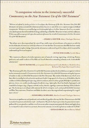 Dictionary of the New Testament Use of the Old Testament,Used