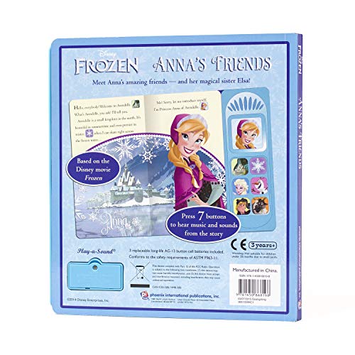 Disney Frozen  Anna's Friends Sound Book  PI Kids (Disney Frozen: Playasound),Used