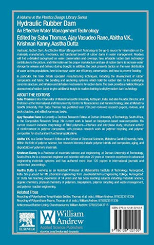 Hydraulic Rubber Dam: An Effective Water Management Technology (Plastics Design Library),Used