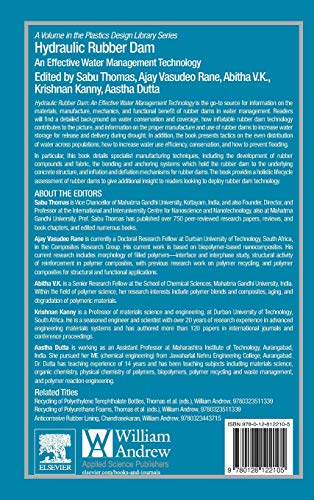 Hydraulic Rubber Dam: An Effective Water Management Technology (Plastics Design Library),Used