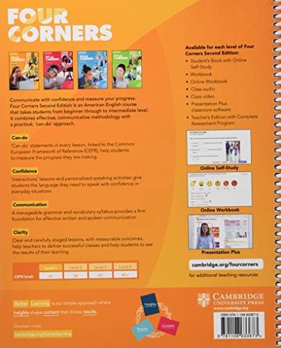 Four Corners Level 1 Teachers Edition with Complete Assessment Program,Used
