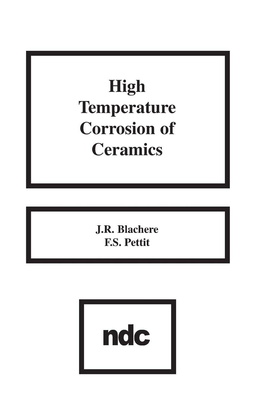 High Temperature Corrosion Of Ceramics,Used