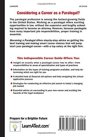 Becoming a Paralegal,Used