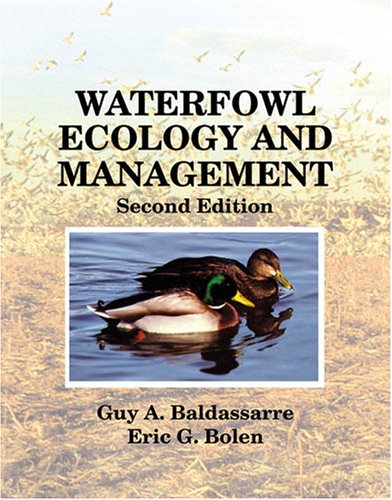 Waterfowl Ecology and Management,Used