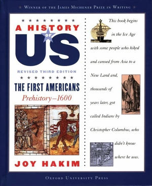 A History of US: The First Americans: Prehistory1600A History of US Book One (A ^AHistory of US),Used
