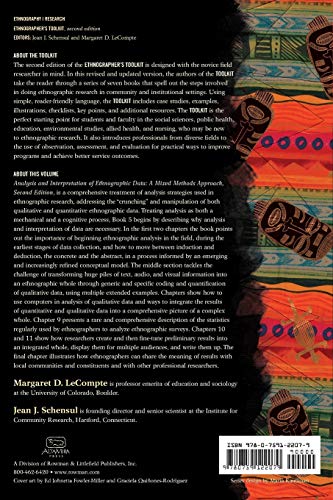 Analysis And Interpretation Of Ethnographic Data: A Mixed Methods Approach (Volume 5) (Ethnographer'S Toolkit, Second Edition, 5,New