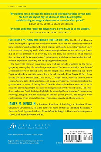 Down To Earth Sociology: 14Th Edition: Introductory Readings, Fourteenth Edition