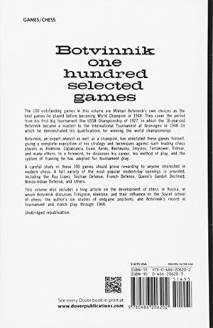 Botvinnik: One Hundred Selected Games,New