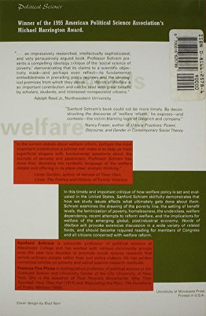 Words Of Welfare: The Poverty of Social Science and the Social Science of Poverty (Archaeology),Used