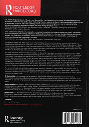The Routledge Handbook of Tourism and Sustainability,Used