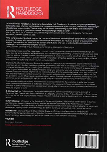 The Routledge Handbook of Tourism and Sustainability,Used